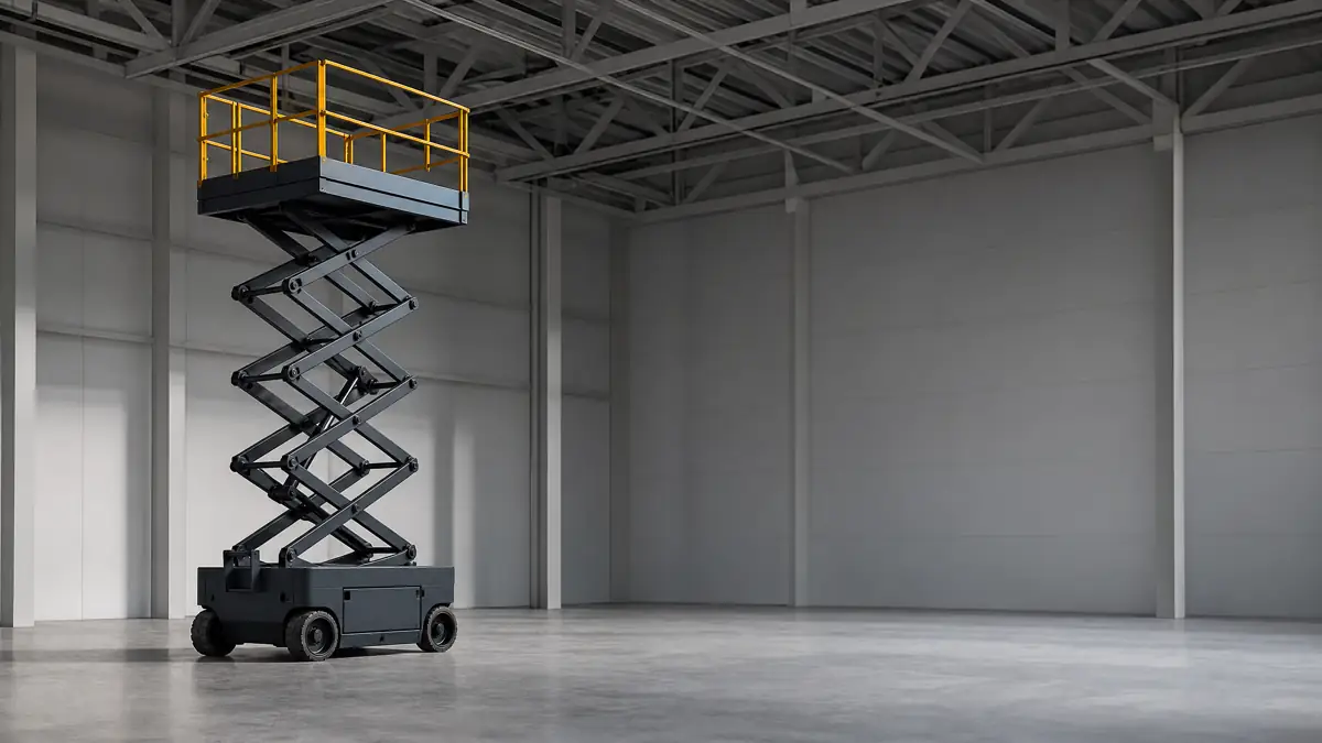 Electric Scissor Lift Rental planning image for Des Moines, IA